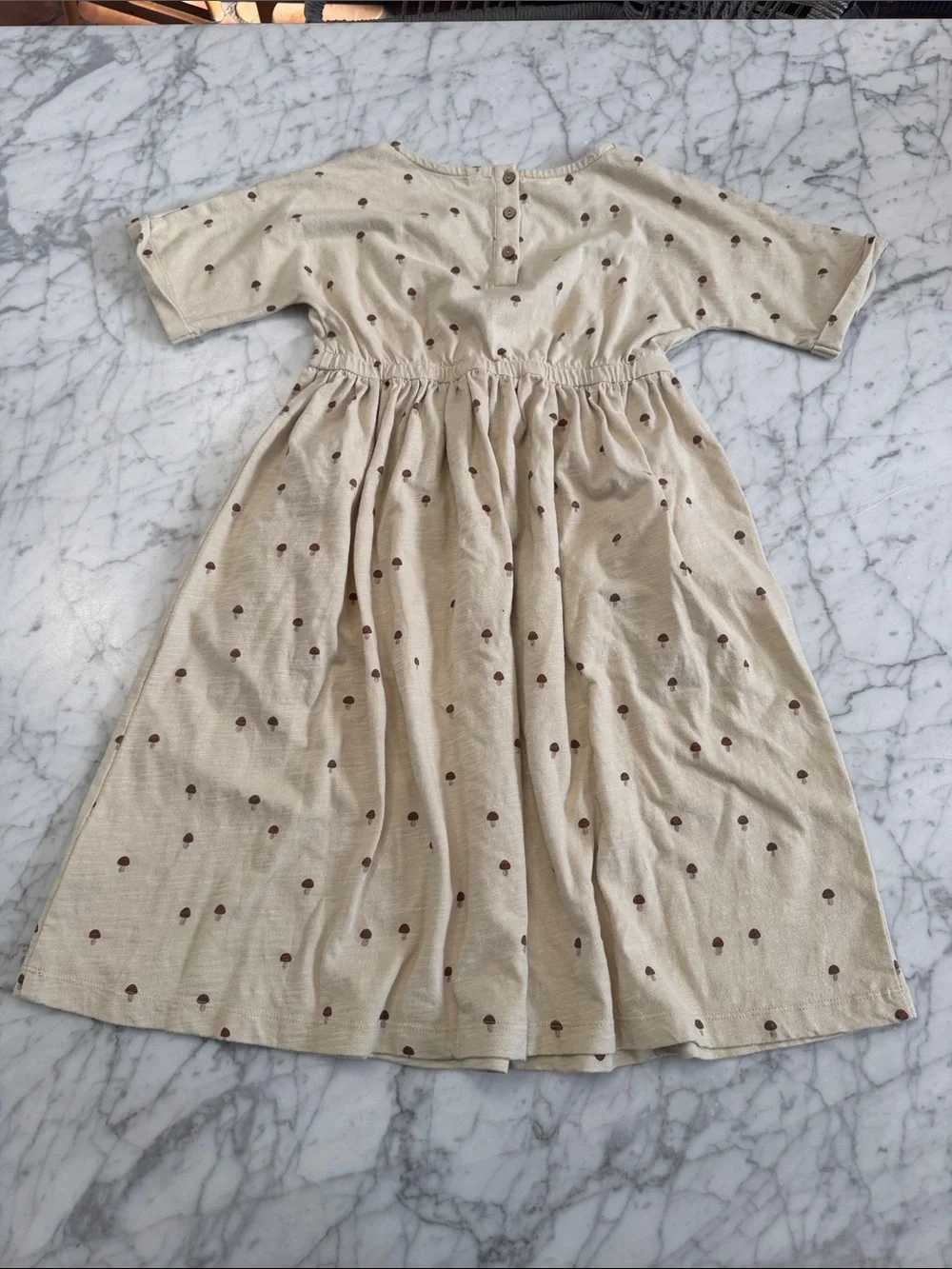 Rylee + Cru girls mushroom dress 6-7 NWOT
